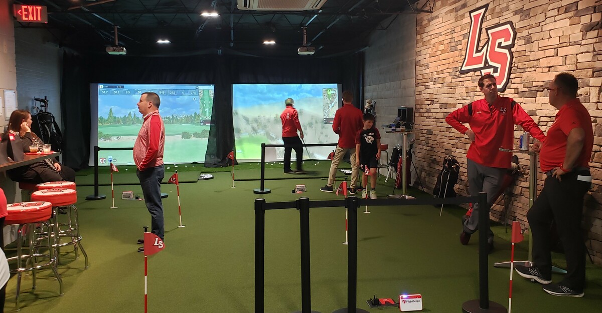 La Salle Indoor Golf Room Open House