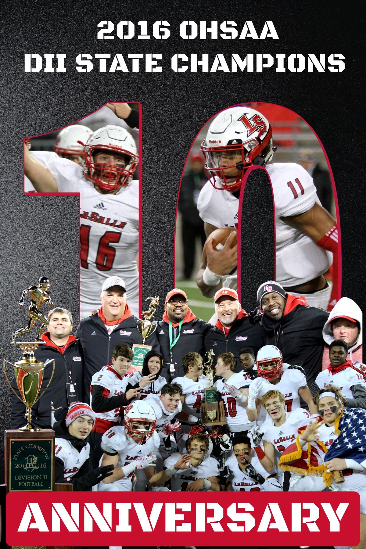 2016 Football State Title - 10 Year Celebration